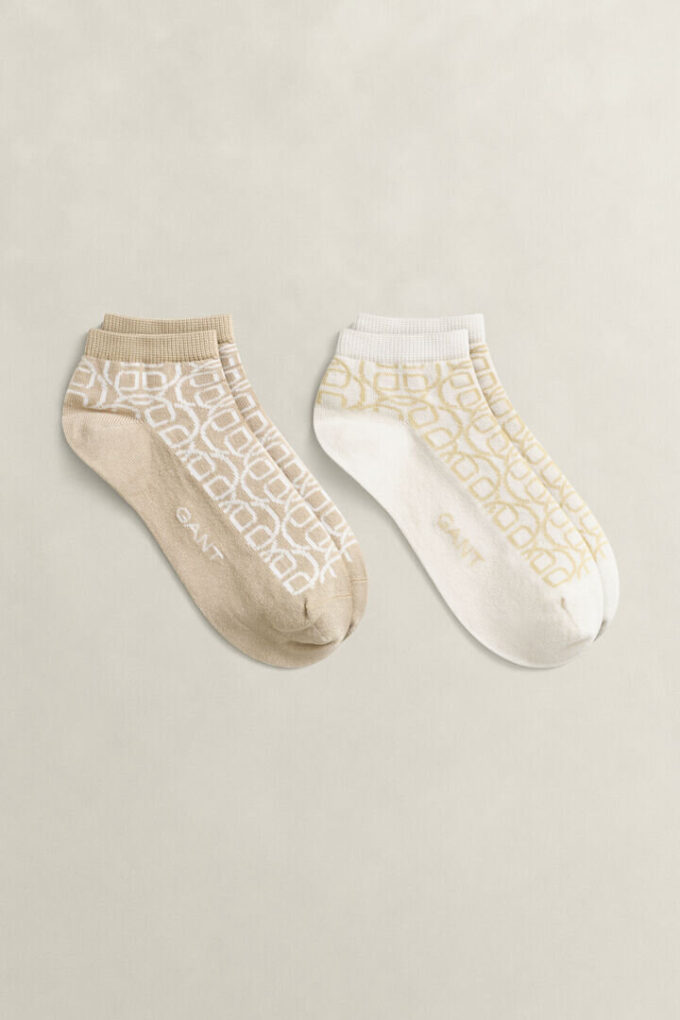 2-Pack Monogram Socks 2-Pack Monogram Socks