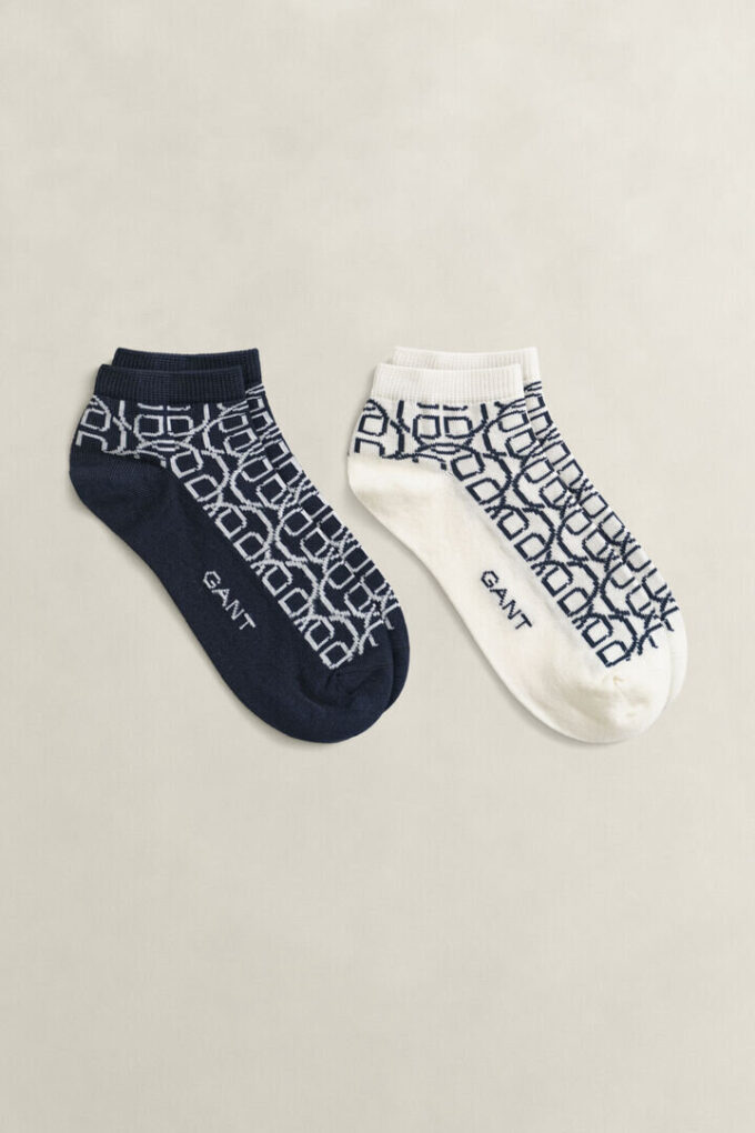2-Pack Monogram Socks 2-Pack Monogram Socks