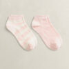 2-Pack Striped & Solid Ankle Socks 2-Pack Striped & Solid Ankle Socks