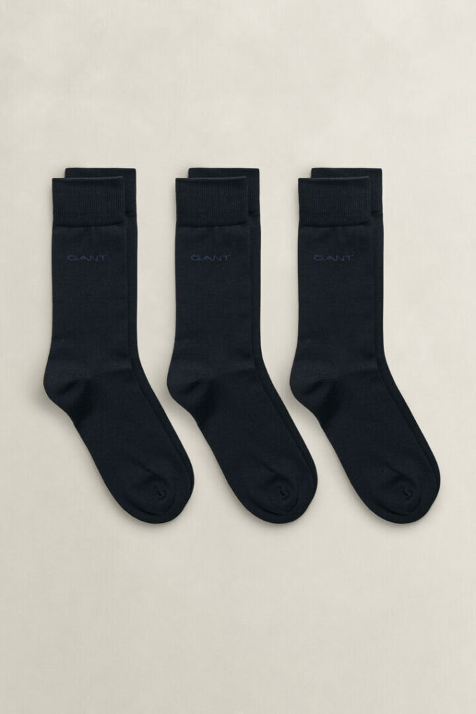 3-Pack Mercerized Cotton Socks 3-Pack Mercerized Cotton Socks