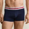 3-Pack Striped Waistband Trunks