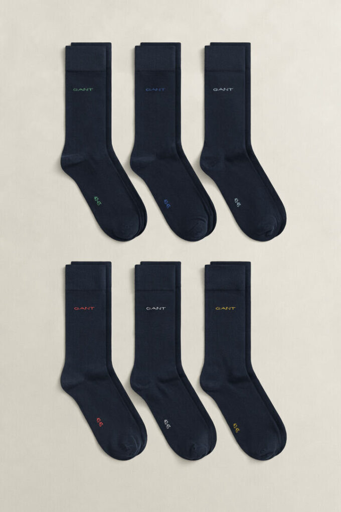 6-Pack Soft Cotton Socks 6-Pack Soft Cotton Socks