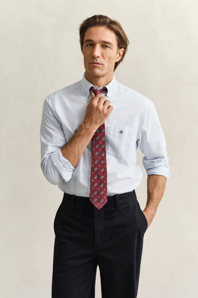Banker Stripe Classic Oxford Shirt Banker Stripe Classic Oxford Shirt