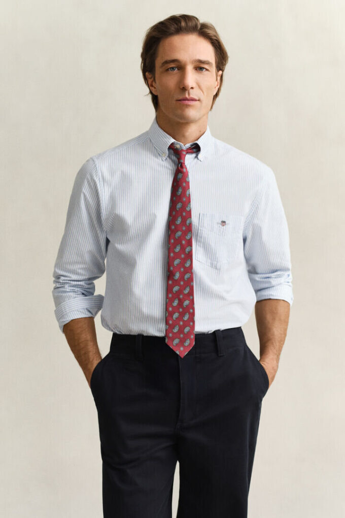 Banker Stripe Classic Oxford Shirt Banker Stripe Classic Oxford Shirt