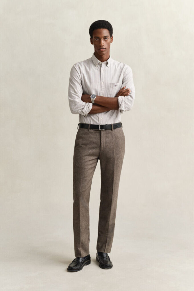Banker Stripe Classic Oxford Shirt Banker Stripe Classic Oxford Shirt