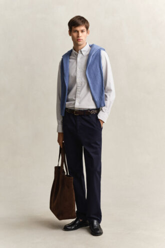 Banker Stripe Classic Oxford Shirt