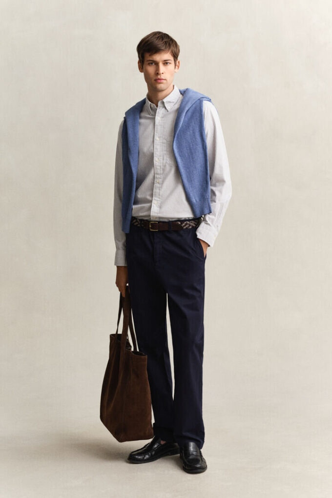 Banker Stripe Classic Oxford Shirt Banker Stripe Classic Oxford Shirt