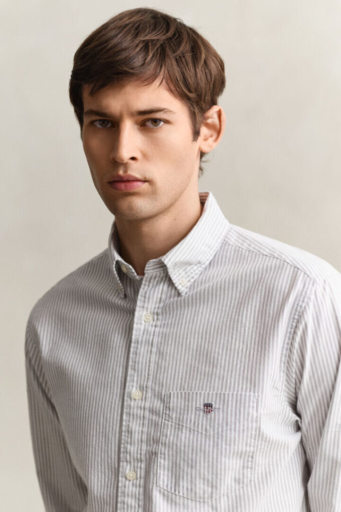 Banker Stripe Classic Oxford Shirt Banker Stripe Classic Oxford Shirt