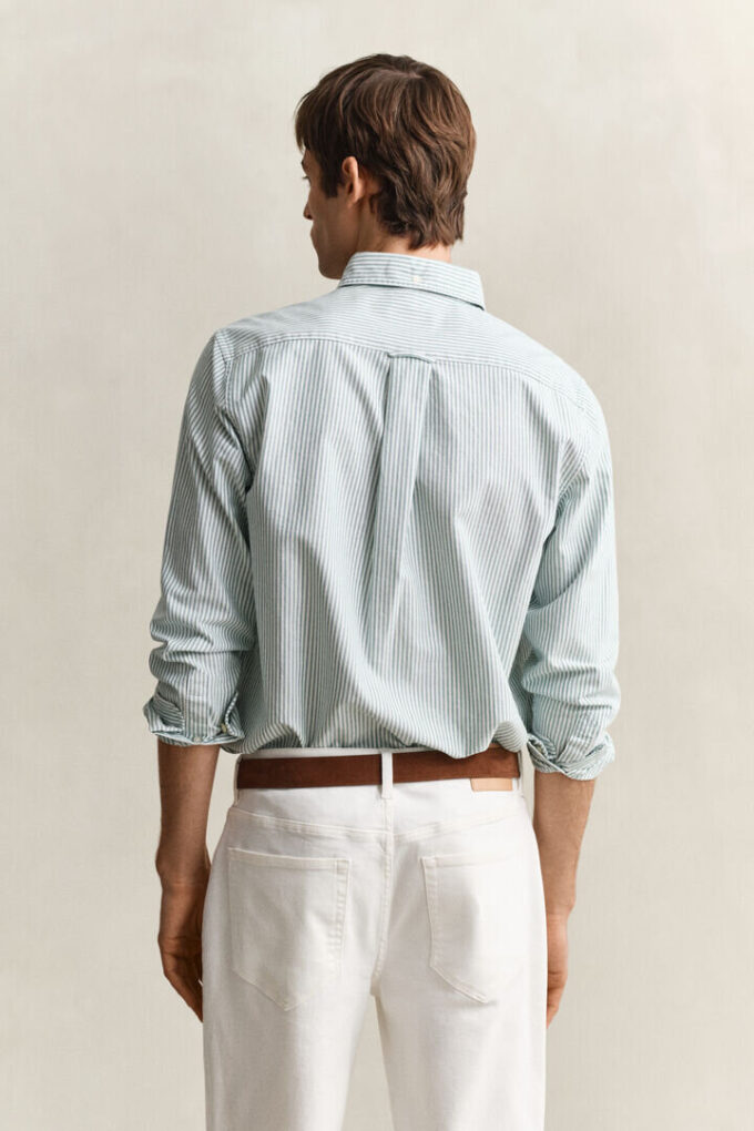 Banker Stripe Classic Oxford Shirt Banker Stripe Classic Oxford Shirt