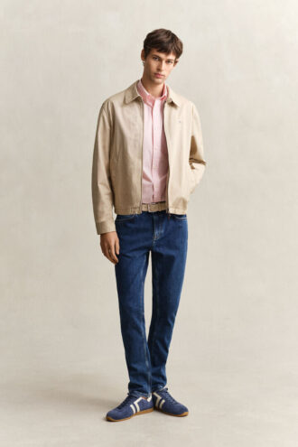 Banker Stripe Classic Poplin Shirt