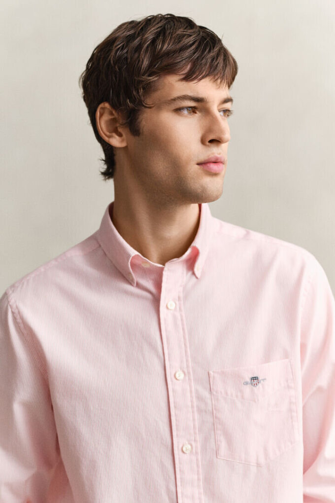 Banker Stripe Classic Poplin Shirt Banker Stripe Classic Poplin Shirt