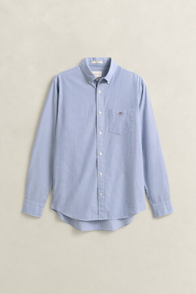 Banker Stripe Classic Poplin Shirt Banker Stripe Classic Poplin Shirt