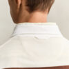 Barstriped Cotton Polo Sweater
