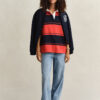 Barstriped Short Sleeve Heavy Rugger Barstriped Short Sleeve Heavy Rugger