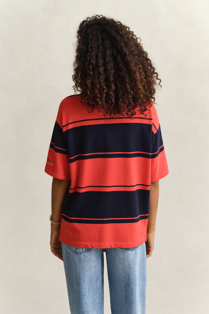 Barstriped Short Sleeve Heavy Rugger Barstriped Short Sleeve Heavy Rugger