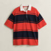 Barstriped Short Sleeve Heavy Rugger Barstriped Short Sleeve Heavy Rugger