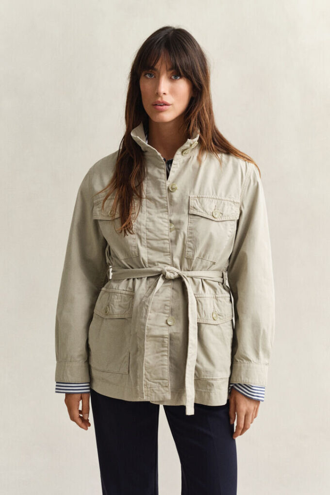 Belted Field Jacket Belted Field Jacket
