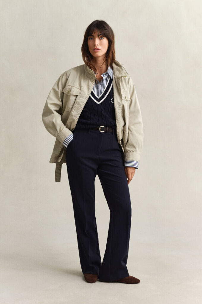 Belted Field Jacket Belted Field Jacket