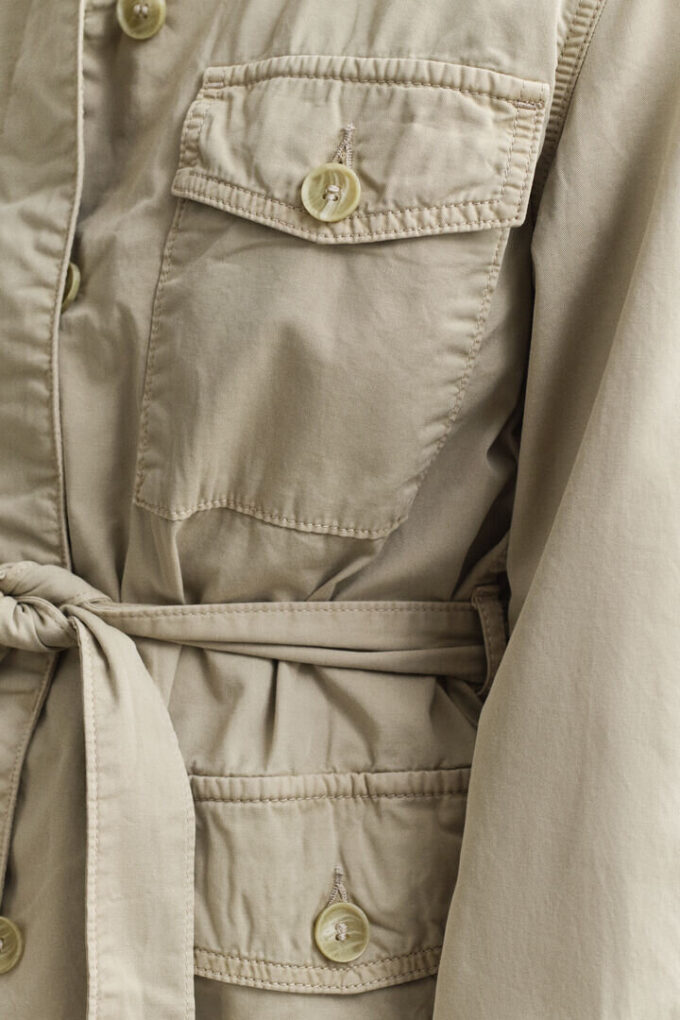 Belted Field Jacket Belted Field Jacket