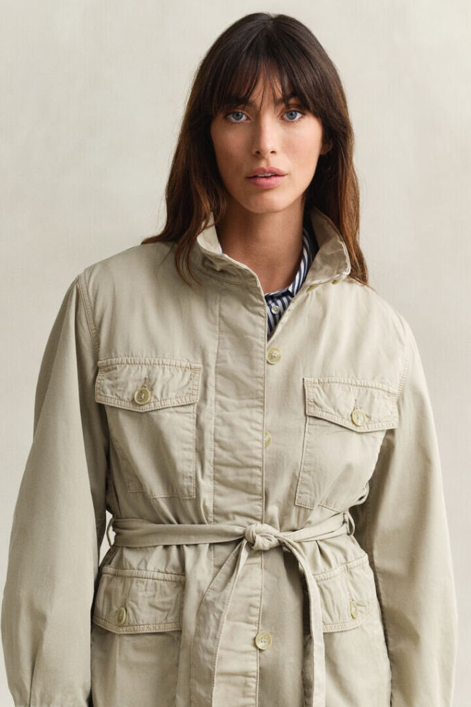 Belted Field Jacket Belted Field Jacket