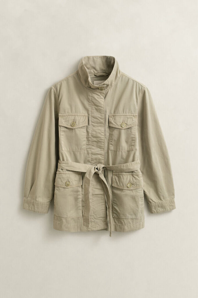 Belted Field Jacket Belted Field Jacket