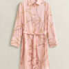 Belted Shirt Dress Belted Shirt Dress