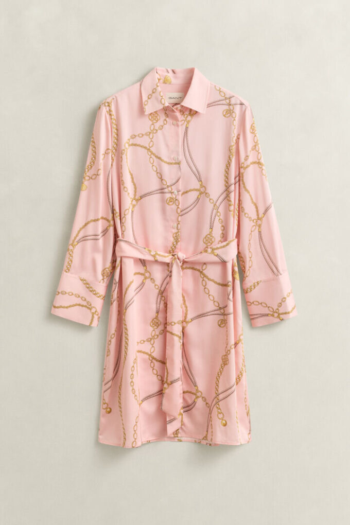 Belted Shirt Dress Belted Shirt Dress