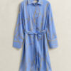 Belted Shirt Dress