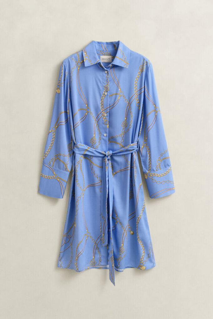 Belted Shirt Dress