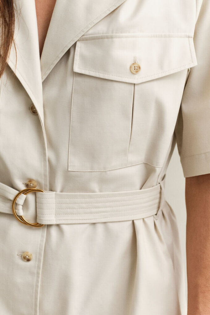 Belted Utility Dress Belted Utility Dress