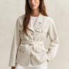 Belted Utility Jacket Belted Utility Jacket