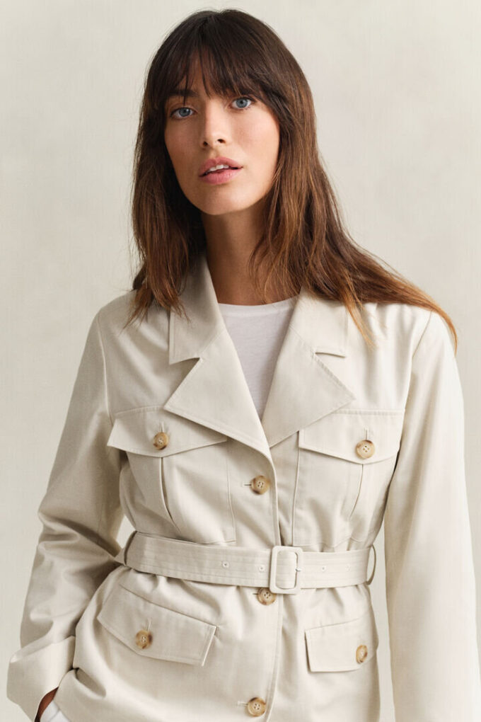 Belted Utility Jacket Belted Utility Jacket