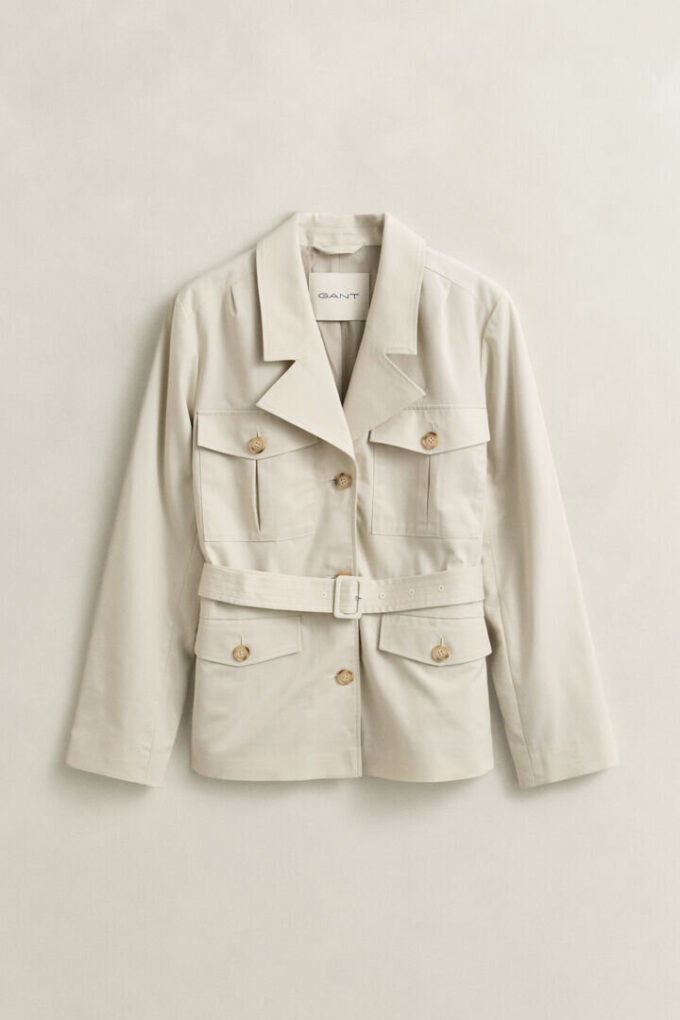 Belted Utility Jacket Belted Utility Jacket