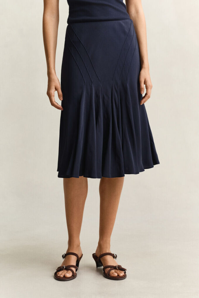 Bias Cut Flared Skirt Bias Cut Flared Skirt