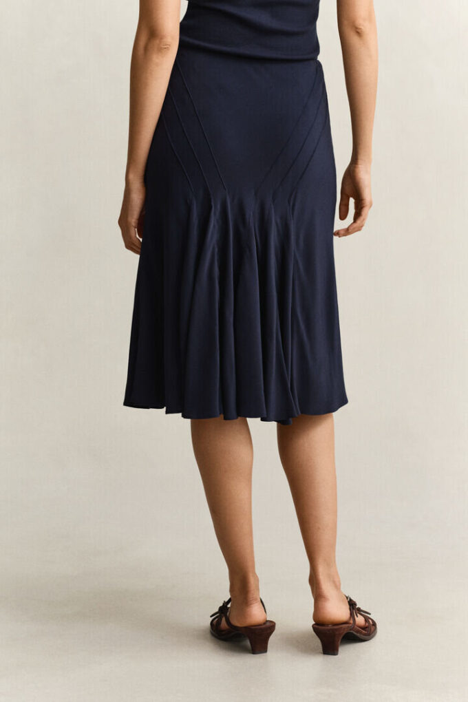 Bias Cut Flared Skirt Bias Cut Flared Skirt