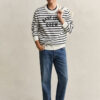 Breton Striped Graphic Sweater Breton Striped Graphic Sweater