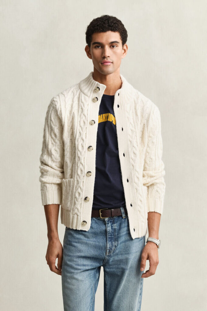Cable Knit Cardigan Cable Knit Cardigan