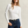Cable Knit Crew Neck Sweater Cable Knit Crew Neck Sweater