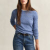 Cable Knit Crew Neck Sweater Cable Knit Crew Neck Sweater