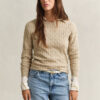 Cable Knit Crew Neck Sweater Cable Knit Crew Neck Sweater