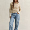 Cable Knit Crew Neck Sweater Cable Knit Crew Neck Sweater