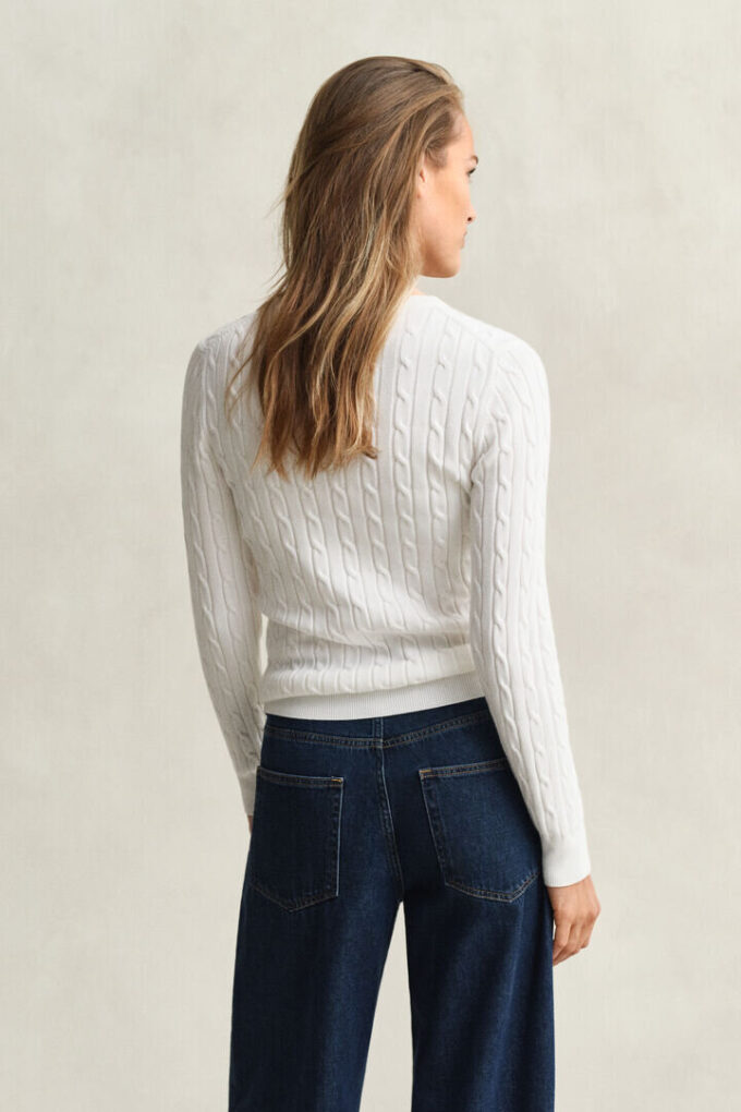 Cable Knit Crew Neck Sweater Cable Knit Crew Neck Sweater