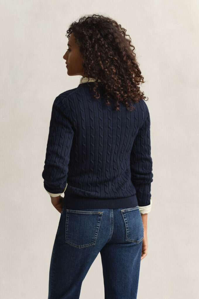 Cable Knit Crew Neck Sweater Cable Knit Crew Neck Sweater