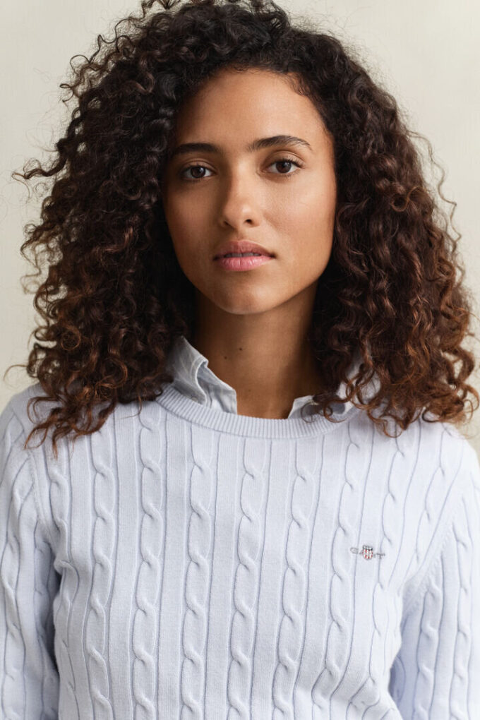 Cable Knit Crew Neck Sweater Cable Knit Crew Neck Sweater