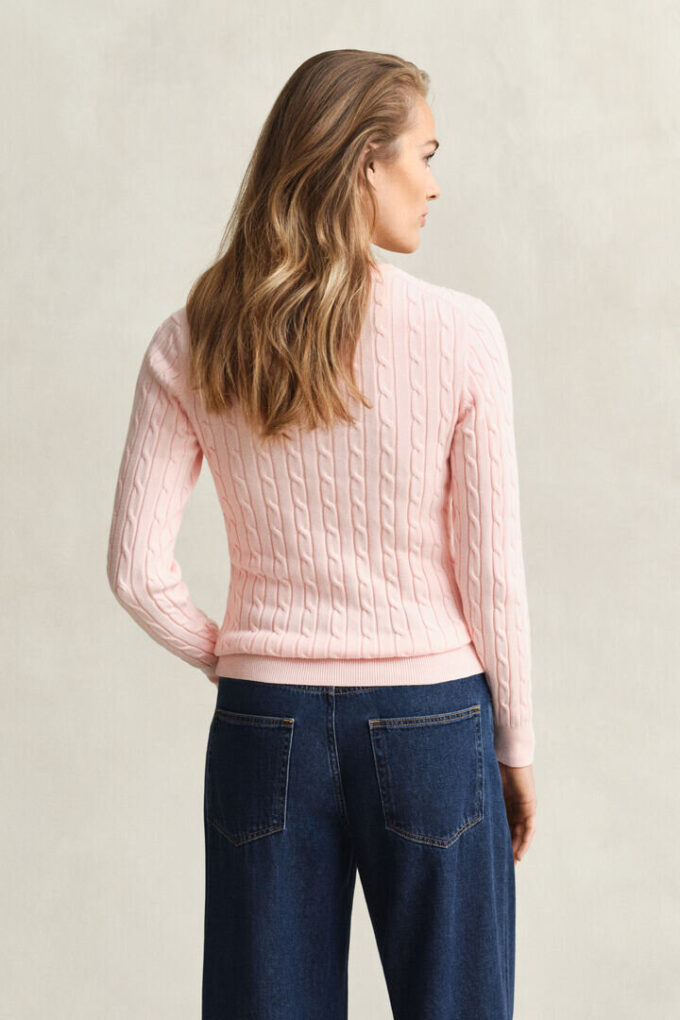 Cable Knit Crew Neck Sweater Cable Knit Crew Neck Sweater