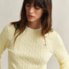 Cable Knit Crew Neck Sweater Cable Knit Crew Neck Sweater