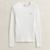 Cable Knit Crew Neck Sweater Cable Knit Crew Neck Sweater