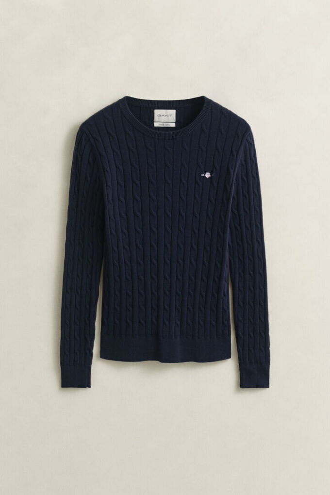Cable Knit Crew Neck Sweater Cable Knit Crew Neck Sweater