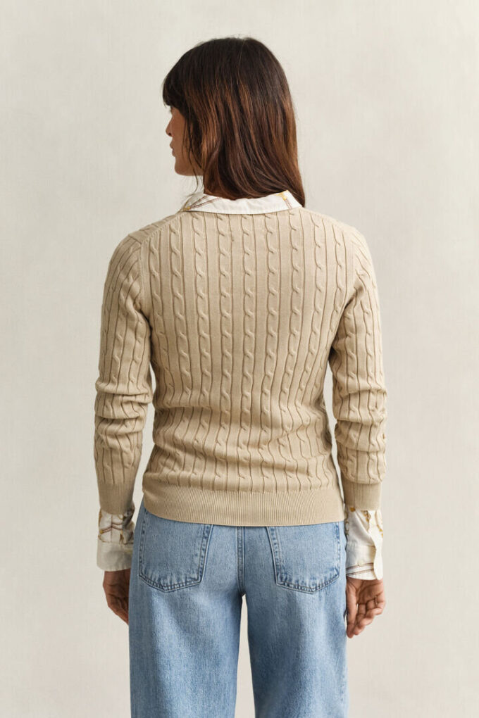 Cable Knit Crew Neck Sweater Cable Knit Crew Neck Sweater