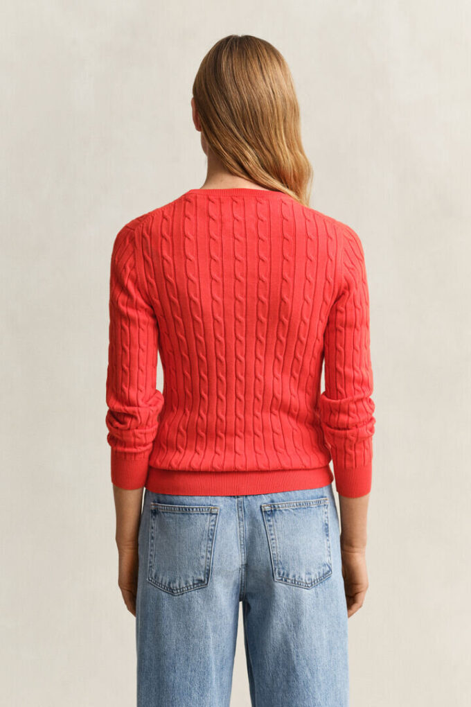 Cable Knit Crew Neck Sweater Cable Knit Crew Neck Sweater